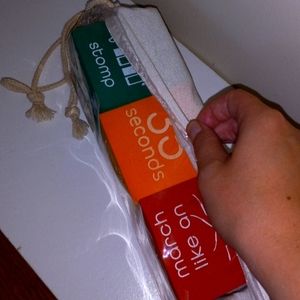 Children's foam activity dice